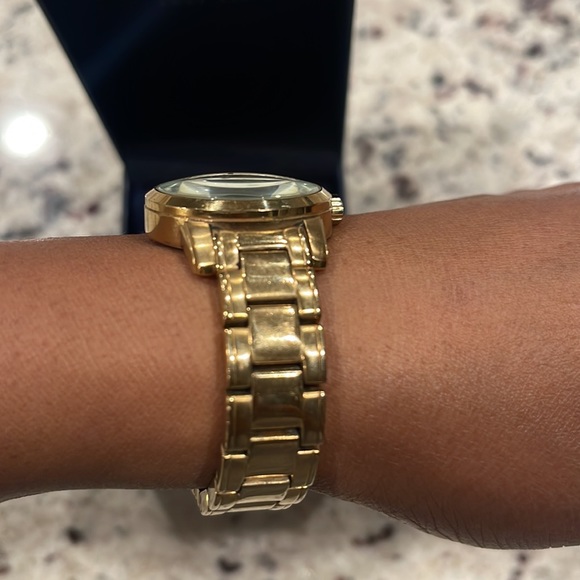 Anne Klein Gold Link Watch - Picture 9 of 16